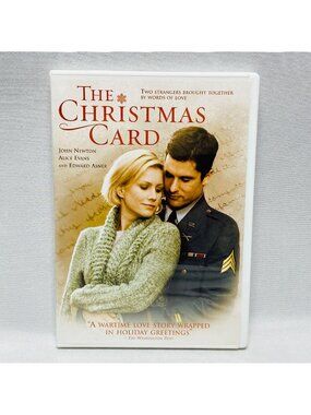 The Christmas Card DVD 2007 Holiday Romance John Newton Alice Evans New OOP